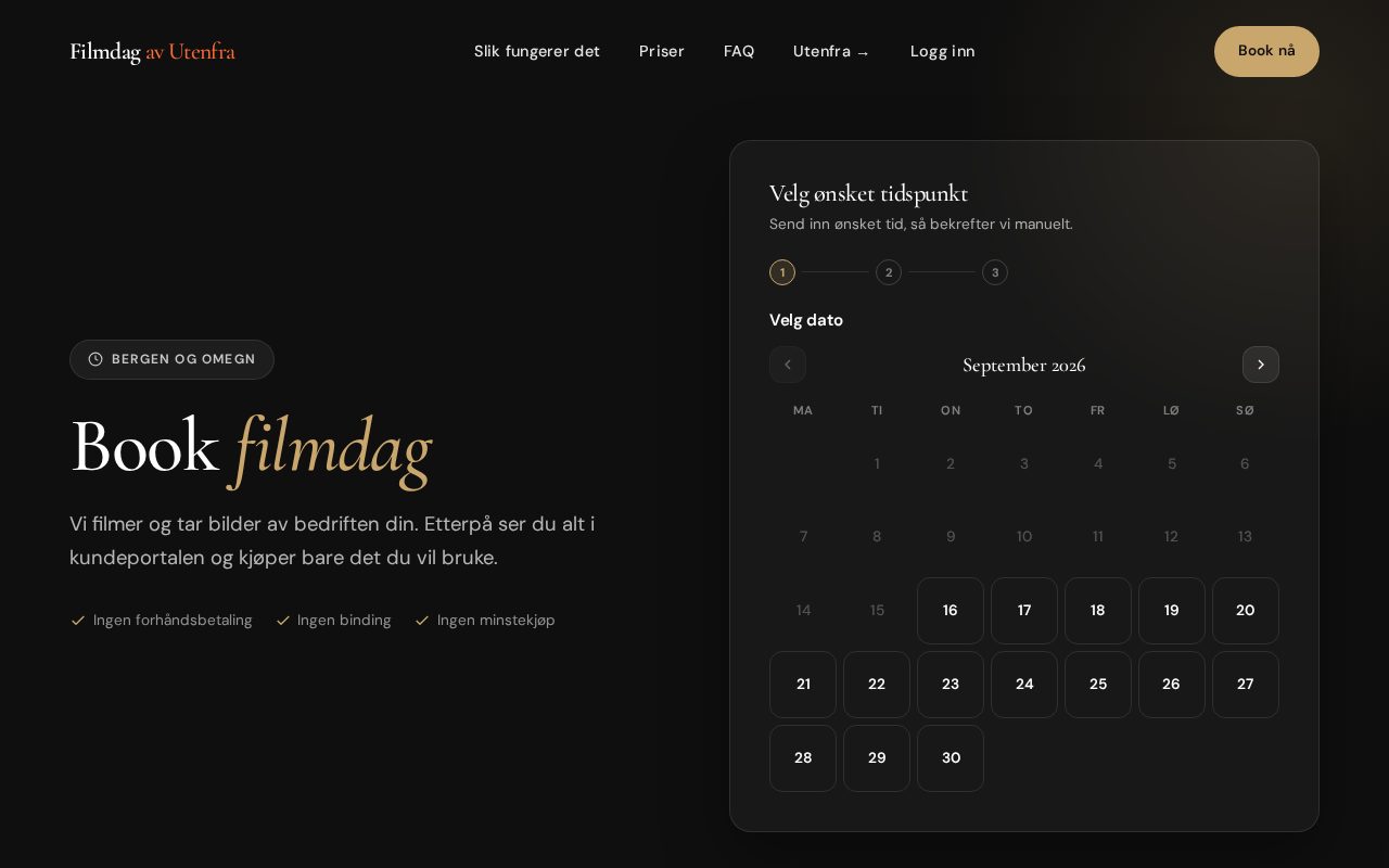 Skjermbilde av filmdag.no